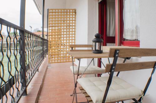 Balkon atau teras di Hostal Los Calatravos