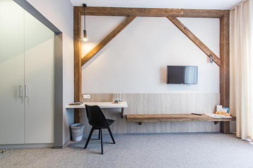 TV a/nebo společenská místnost v ubytování Hotel Górecznik
