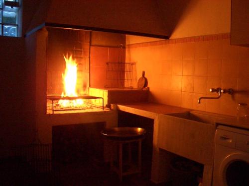 Ett kök eller pentry på Casilla del Pinar