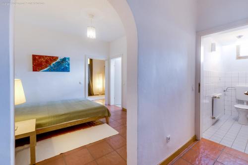 Koupelna v ubytování Ferienwohnung Mariazell