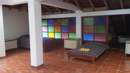 Posezení v ubytování Chez Alicia Hostal
