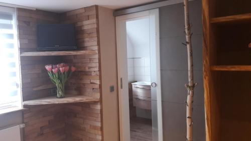 Ein Badezimmer in der Unterkunft Hotel -Winterfelder Hof