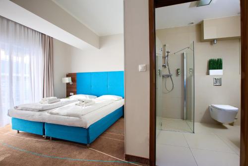 Kúpeľňa v ubytovaní Apartamenty AmberHome