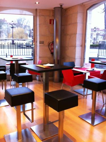Posezení v ubytování Hotel Vía Gótica