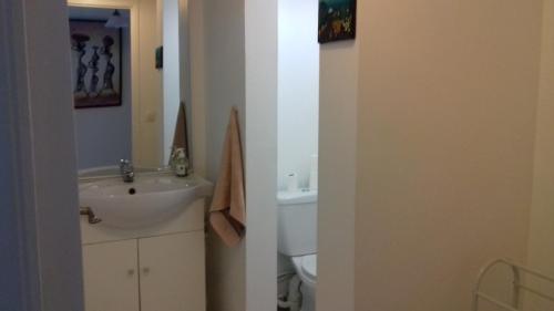 Een badkamer bij Ilet Blanc