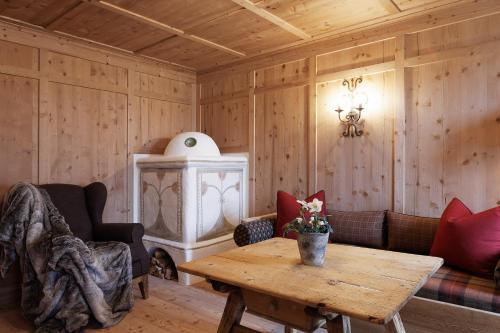 Zona de estar de Himmlhof Small Luxury Boutique Hotel