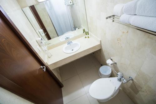 
Ванная комната в Hotel Faranda Express Soloy & Casino
