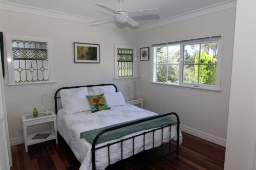 Llit o llits en una habitació de Westering Cottage