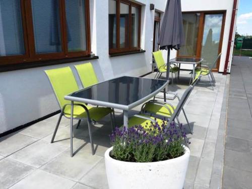 Μπαλκόνι ή βεράντα στο Apartmány ROSE Lednice