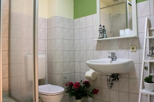 Ванная комната в "Zum Heiligen Geisthof"