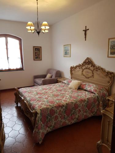En eller flere senger på et rom på Casa Lavanda