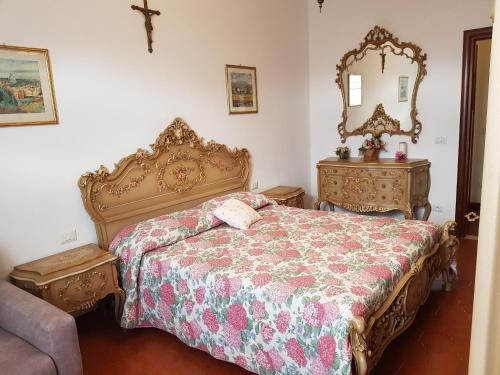 Cama o camas de una habitación en Villa Fior di Lavanda