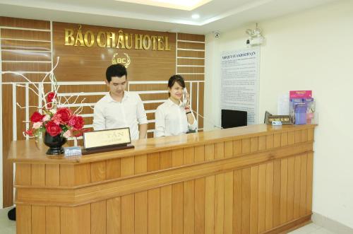 Preddverje oz. recepcija v nastanitvi Bao Chau Hotel