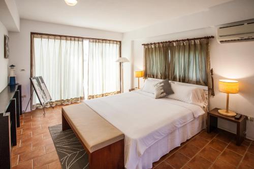 Ένα ή περισσότερα κρεβάτια σε δωμάτιο στο Summer Ya B&B