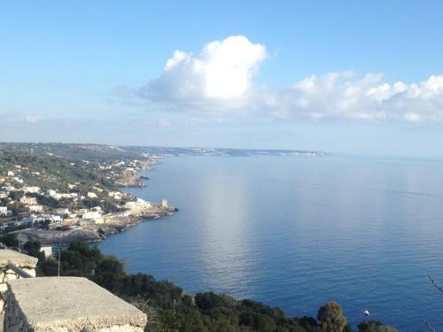 a view of a large body of water at Agriturismo Salento D'Arare in Marina Serra