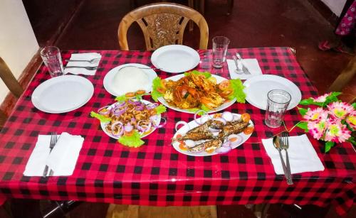 Comida en o cerca de este hostal o pensión