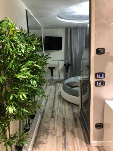 Koupelna v ubytování Assisi Luxury SPA Suite