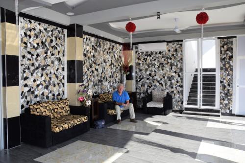 Zona de estar de Hotel Agape