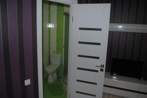 A bathroom at Studio i spalʹnya na Uspensʹkiy