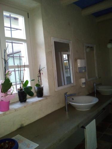 Koupelna v ubytování Casa Torre Allera
