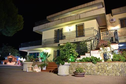 Budova, kde se bed and breakfast nachází
