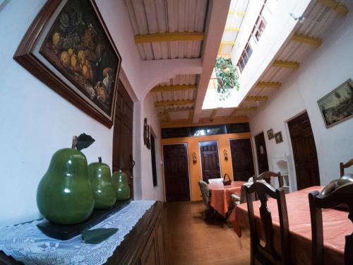 Posezení v ubytování Casa Brenes