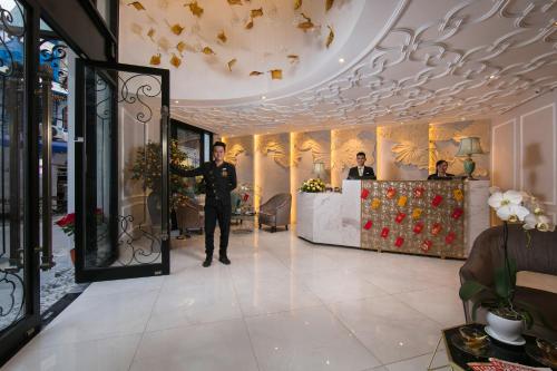 Khu vực sảnh/lễ tân tại Hanoi Allure Hotel