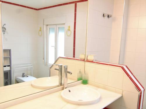 Phòng tắm tại Apartamentos Lara