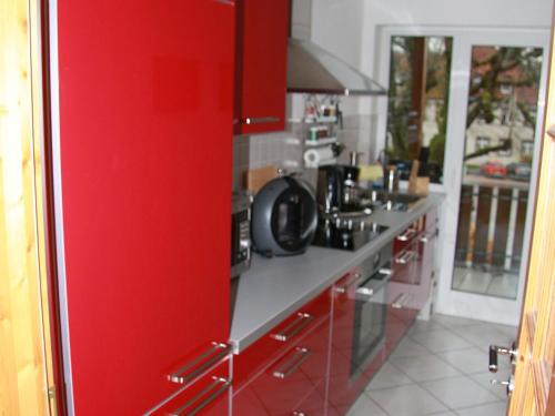 Een keuken of kitchenette bij Ferienwohnung Christa