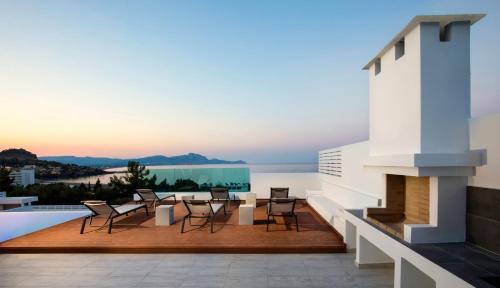 Gallery image of Villa Serene with swimming pool in Lindos in Líndos