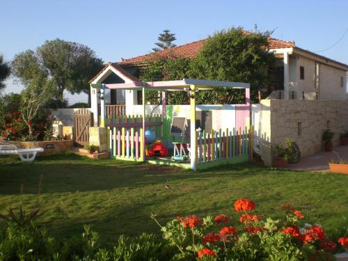 A área de jogos para crianças em Villa Andreas