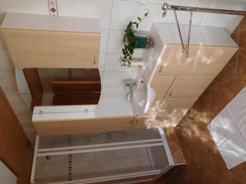 Kúpeľňa v ubytovaní Apartment Aschaber