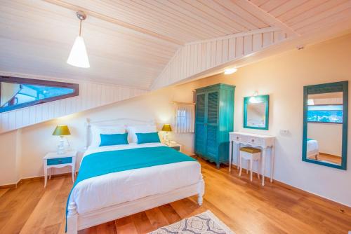 Postel nebo postele na pokoji v ubytování Villa TN - Fethiye