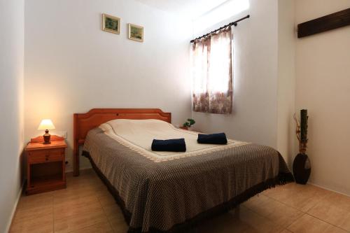 Postel nebo postele na pokoji v ubytování Holiday Apartment C Lanzarote