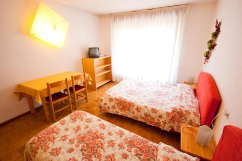 Hotel La Valにあるベッド