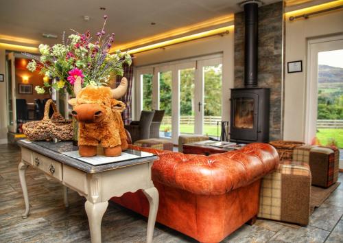 Ruang duduk di Loch Ness Guest House