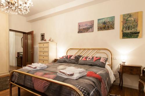 Säng eller sängar i ett rum på Ve-nice Suite Rio Marin SC847