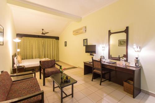 Hotel Coorg Internationalにあるシーティングエリア