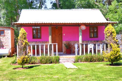 Cabañas Cumbres de Aguacatitlaにある庭