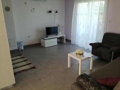 Μια τηλεόραση ή/και κέντρο ψυχαγωγίας στο Apartmani Klauda