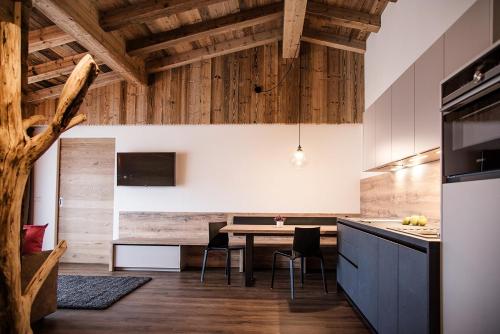 Η κουζίνα ή μικρή κουζίνα στο Chalet Schmied