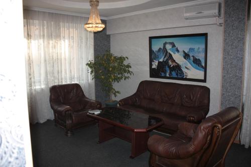 Χώρος καθιστικού στο Berkana Hotel