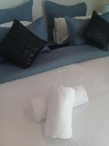 Katil atau katil-katil dalam bilik di Shalamanzi Lodge