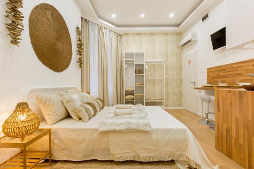 Voodi või voodid majutusasutuse Budapest Holidays Harmony toas