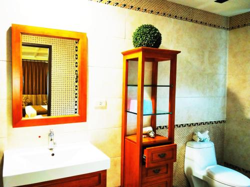 Vannituba majutusasutuses Borabora B&B
