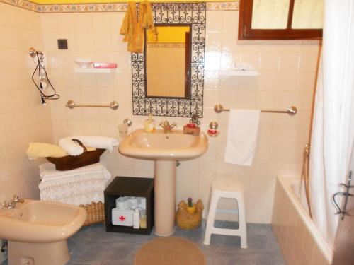 Koupelna v ubytování King's House Douro Valley