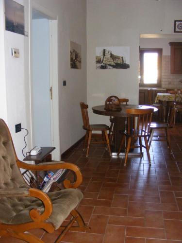 Χώρος καθιστικού στο B&B L'Antico Borgo