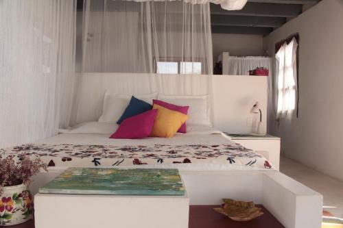 Krevet ili kreveti u jedinici u objektu Frente al Mar
