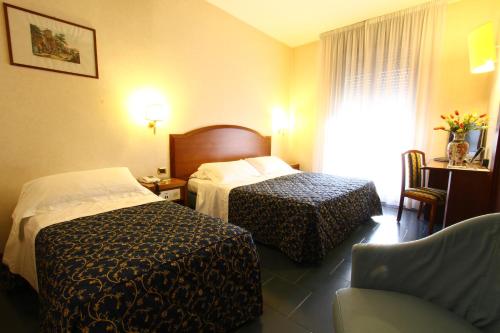Hotel Garden Terniにあるベッド
