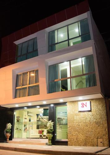 Bangunan di mana terletaknya hotel